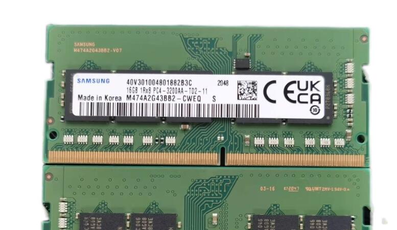 三星内存条DDR4 3200 16GB